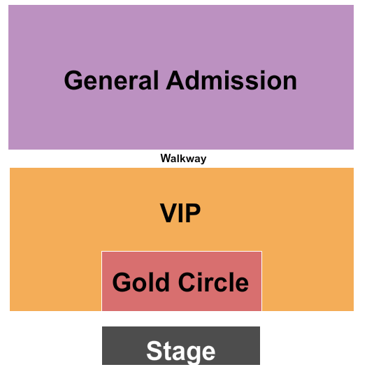 Beaver Dam Amphitheater End Stage Seating Chart
