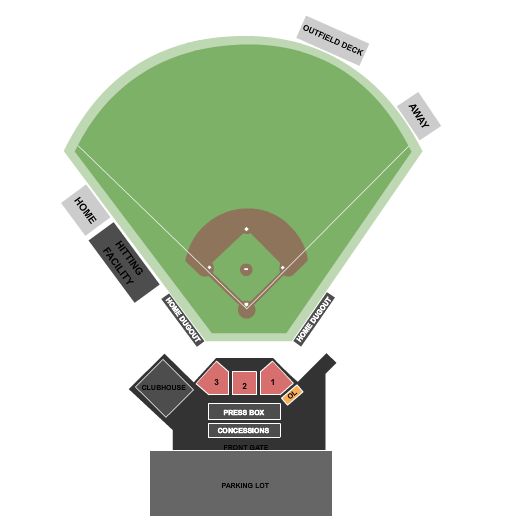 Beaver Field at Jim and Bettie Smith Stadium Baseball 2 Seating Chart