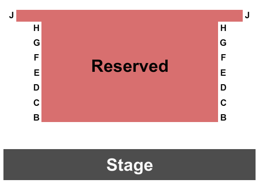 Beavercreek Community Theatre seating chart