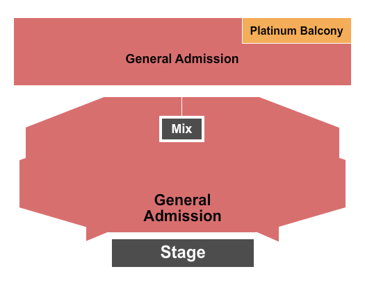 Sunny Day Real Estate Belasco Theater - LA Seating Chart