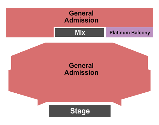 Belasco Theater - LA General Admission Seating Chart