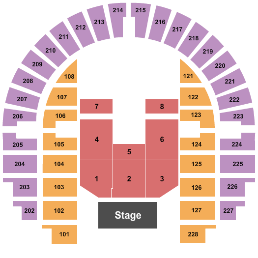 Cadence Bank Center Zach Williams Seating Chart