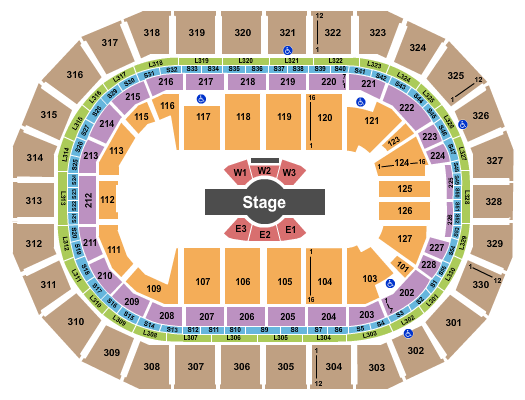 Canada Life Centre Corteo Seating Chart