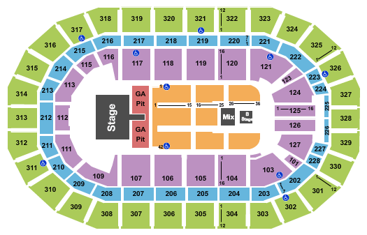 Canada Life Centre Dierks Bentley Seating Chart