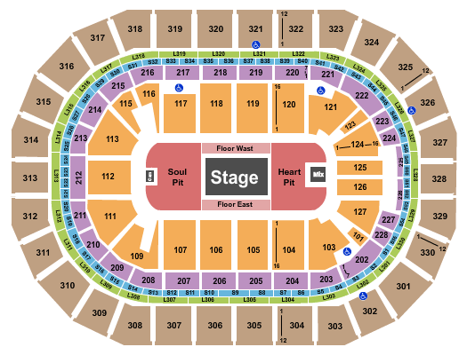Canada Life Centre Eric Church Seating Chart
