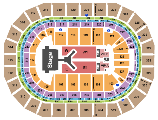 Canada Life Centre Jonas Brothers 2023 Seating Chart