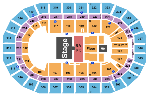 Canada Life Centre Paul Brandt Seating Chart