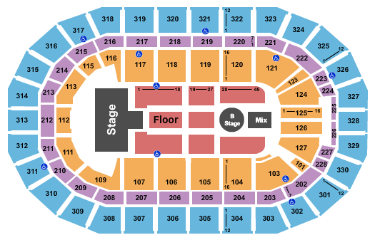 Canada Life Centre Shawn Mendes Seating Chart