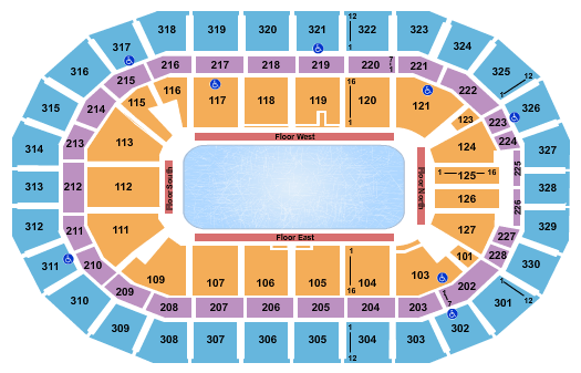 Canada Life Centre Stars On Ice Seating Chart
