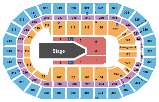 Canada Life Centre The Weeknd Seating Chart