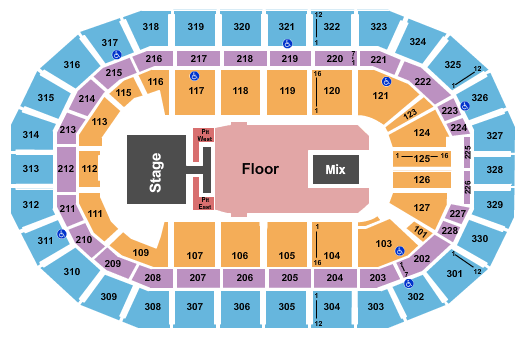 Canada Life Centre Toby Keith Seating Chart