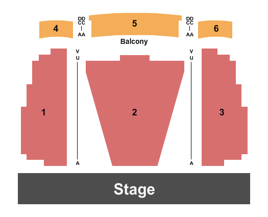 Bella Rose Arts Centre End Stage Seating Chart