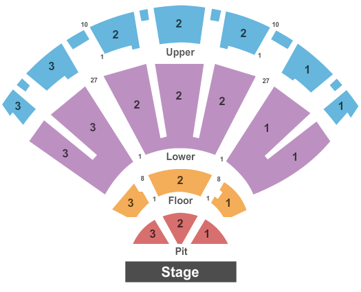 Ogden Seating Chart