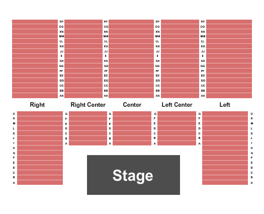 Bendix Theatre at Century Center Next Event Seating Chart