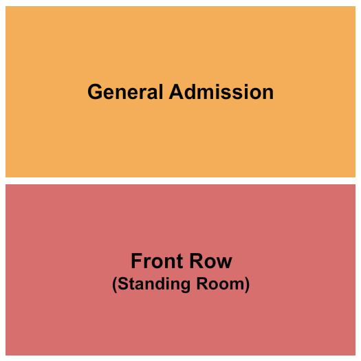 Benton Speedway Front Row/GA Seating Chart