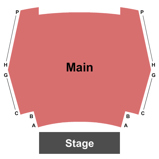 Benvenuti Performing Arts Center Endstage Seating Chart