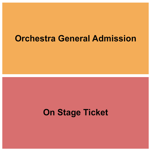 Seating chart for Bergen Performing Arts Center