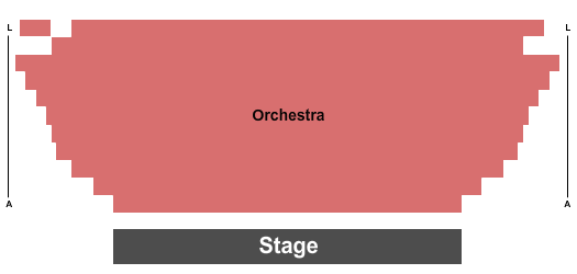 Berger Performing Arts Center Endstage Seating Chart