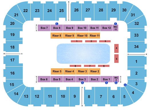 Berglund Center Coliseum Cirque Axel Seating Chart
