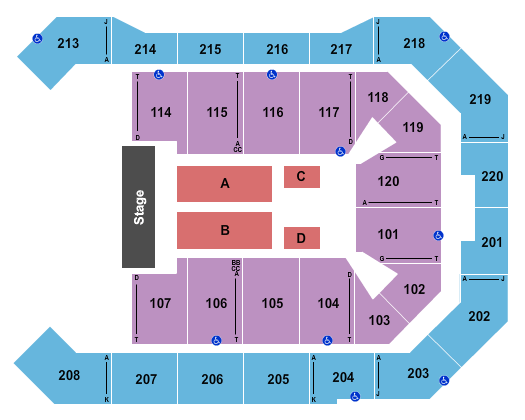 Berry Center Skillet Seating Chart