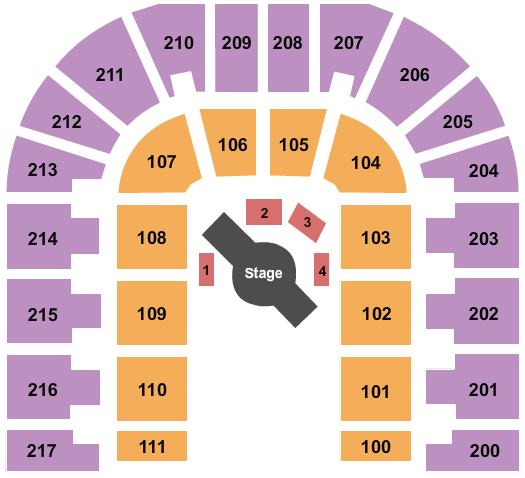Bert Ogden Arena Vipers Seating Chart