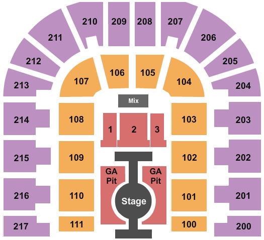 Bert Ogden Arena Peso Pluma Seating Chart