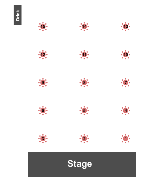 Best Western Premier Airport & Expo Center Hotel Tables Seating Chart