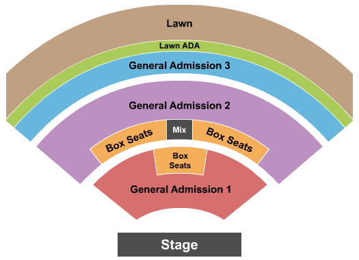 Bethel Woods Center For The Arts Pretty Lights Seating Chart