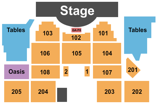 Bethlehem Musikfest - Wind Creek Steel Stage Brad Paisley Seating Chart