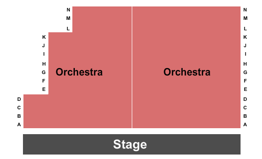 Betty Green Event Center at Elk Valley Casino Endstage Seating Chart