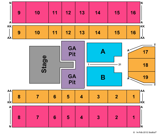 Marshall Health Network Arena Billy Currington Seating Chart