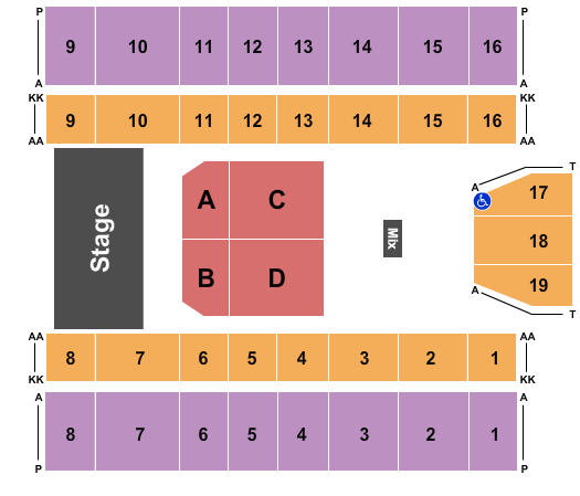 Marshall Health Network Arena Cirque Seating Chart