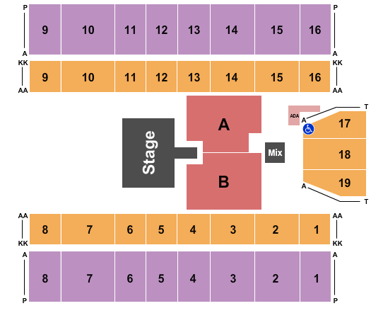 Marshall Health Network Arena Halfhouse Catwalk Seating Chart
