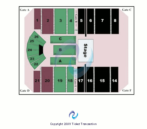 Marshall Health Network Arena Half House Seating Chart