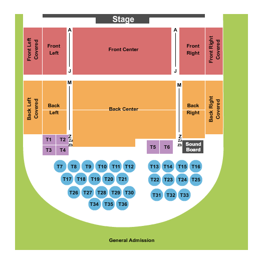 Big Top Chautauqua Endstage 4 Seating Chart