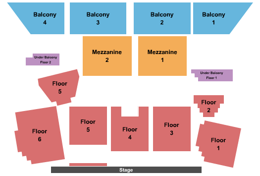 Big Valley Christian High School Endstage Seating Chart