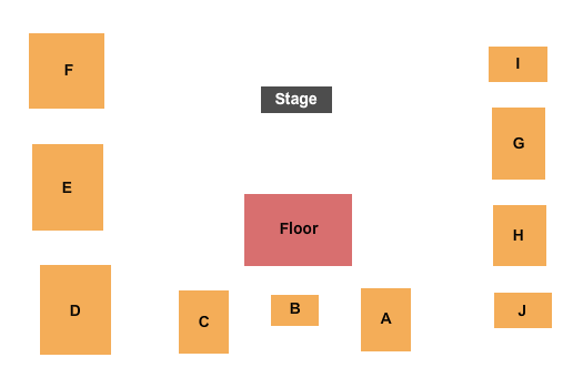 Bill George Arena at John Brown University End Stage Seating Chart