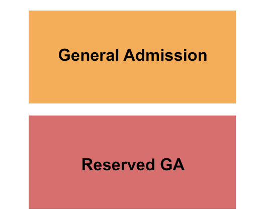 Billy Bobs Reserved/GA Seating Chart
