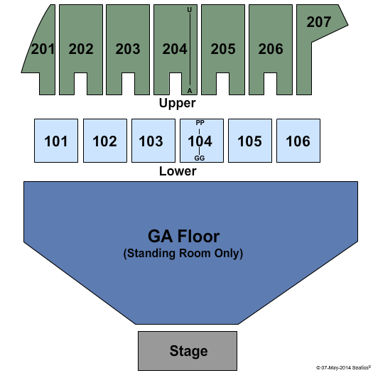 Bismarck Event Center Alice in Chains Seating Chart