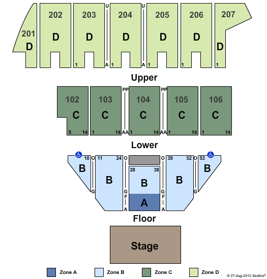 Bismarck Event Center Baseball Seating Chart