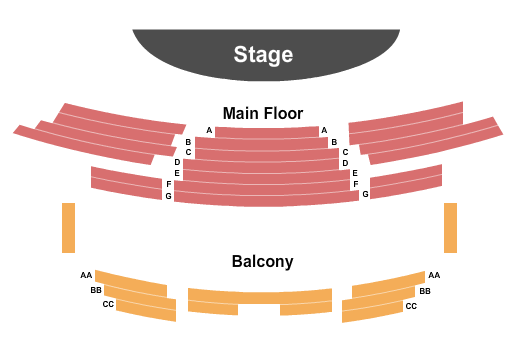 Black Ensemble Theater End Stage Seating Chart