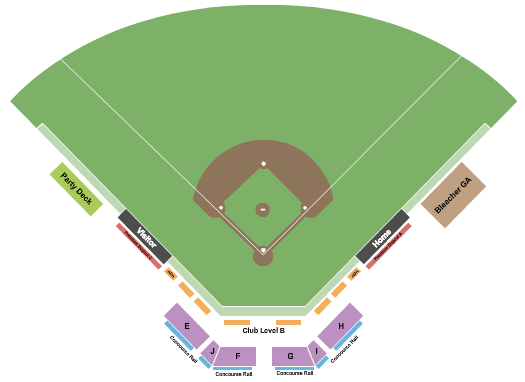 Black Hills Energy Stadium Baseball Seating Chart