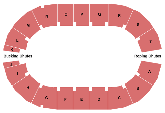 Blackham Coliseum Rodeo Seating Chart