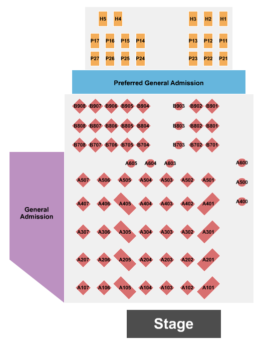 Blackhawk Creek Seating Chart