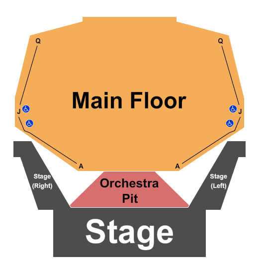 The Blizzard Theatre End Stage Seating Chart