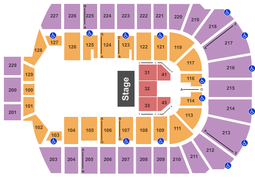 Blue Cross Arena Disney Junior Live Seating Chart