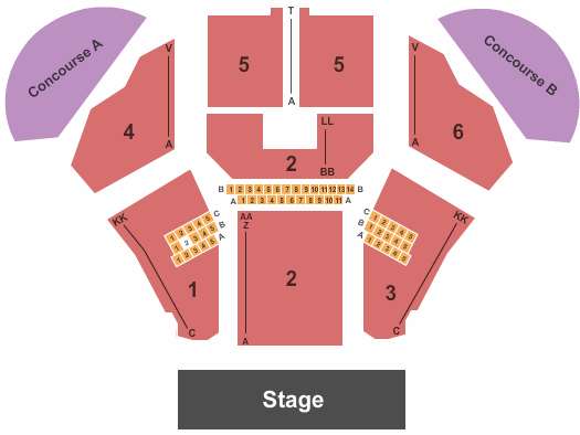 Leader Bank Pavilion seating chart event tickets center