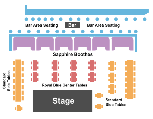 Acoustic Alchemy Blue Note - Napa Seating Chart