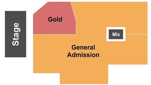Blue Note Summer Sessions at Meritage Resort Endstage GA/Gold Seating Chart