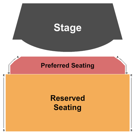 Bluegrass Music Hall of Fame & Museum Preferred/Reserved Seating Chart